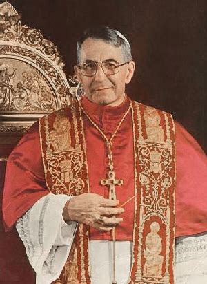 Of a blood clot to the heart. The Saint Bede Studio Blog: Papal Retrospective: John Paul I