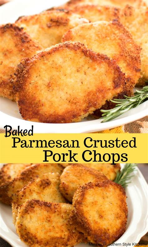 Creamy butter pork chop 奶油豬扒. Baked Parmesan Crusted Pork Chops ...