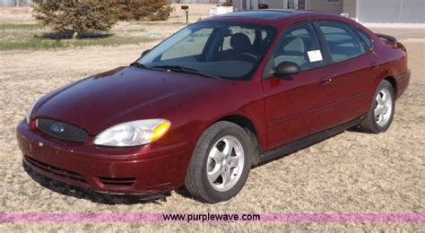 2004 Ford Taurus Ses In Hugoton Ks Item I9032 Sold Purple Wave