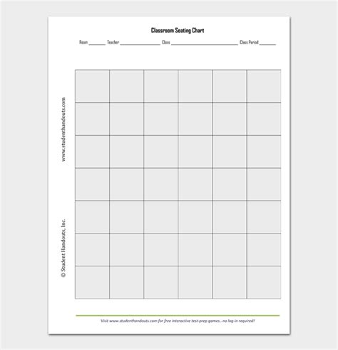 23 free great seating chart templates wedding classroom word pdf