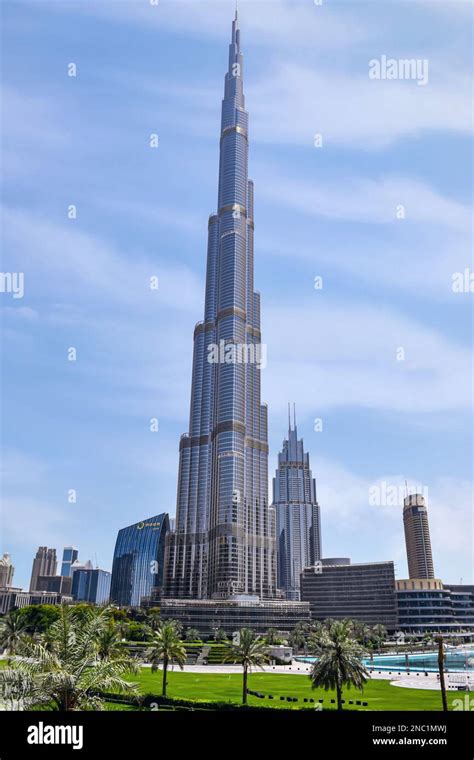 Tallest Building In The World The Burj Khalifa In Dubai Standing At