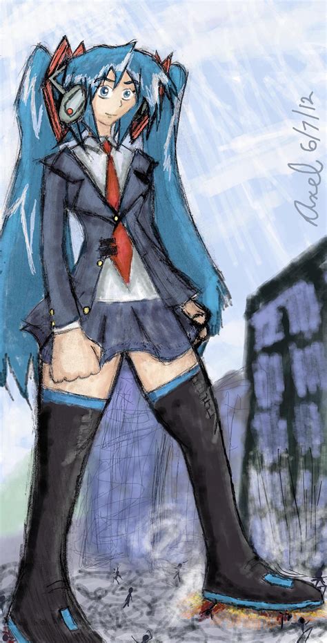 Alternate Hatsune Miku RPG Giantess Boss by AxelDK64 on DeviantArt