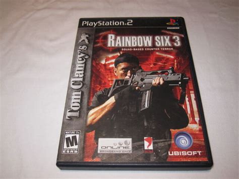 Tom Clancys Rainbow Six 3 Playstation Ps2 Original Release Complete