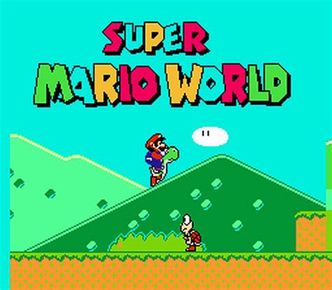 Super Mario World on the NES gets a SNES improvement hack - Home Arcade ...