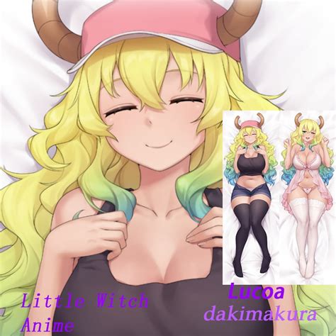 Dakimakura Anime Lucoa Miss Kobayashi S Dragon Maid Double Sided Print