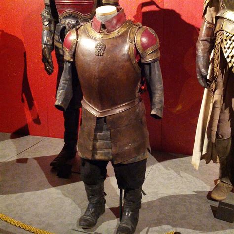 Tyrion Lannisters Armour Used For Game Of Thrones Game Of Thrones