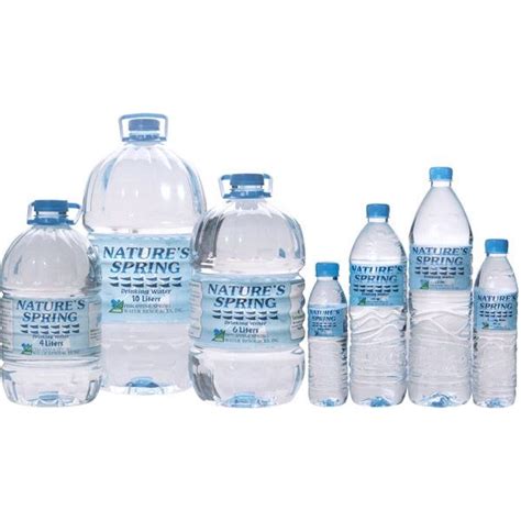 Natures Spring Purified Water 350ml 500ml 1l Shopee Philippines