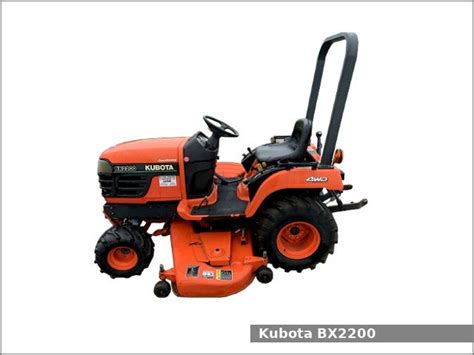 Kubota Bx2200 Utility Tractor Review And Specs Tractor Specs