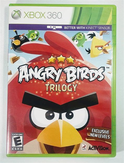 Jogo Angry Birds Trilogy Xbox 360 Sebo Dos Games 10 Anos
