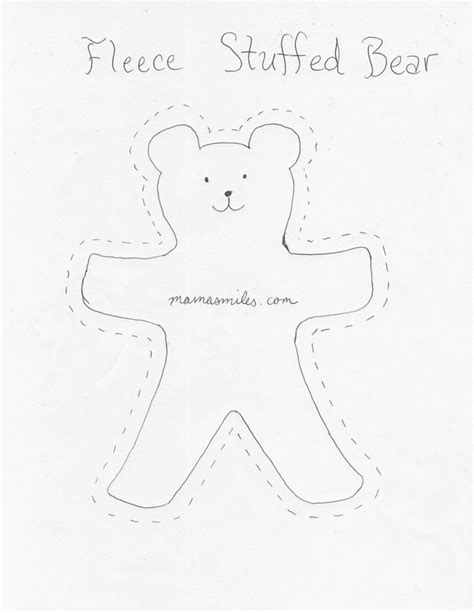 Free Easy Sew Patterns Great For Beginners Teddy Bear Sewing