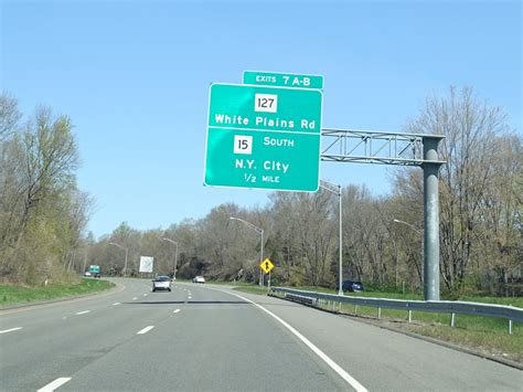 East Coast Roads Connecticut State Route 25 Southbound Exits