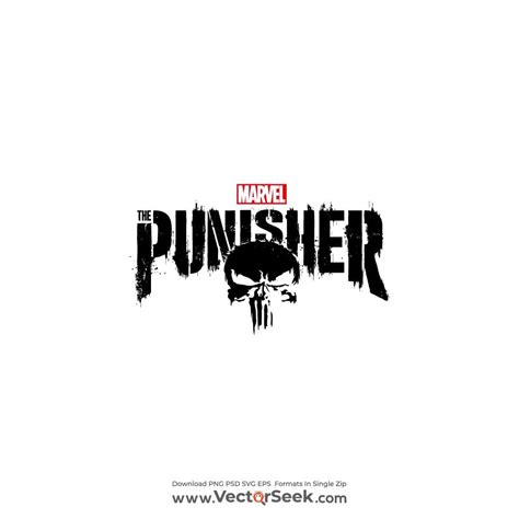 Marvel The Punisher Logo Vector Ai Png Svg Eps Free Download