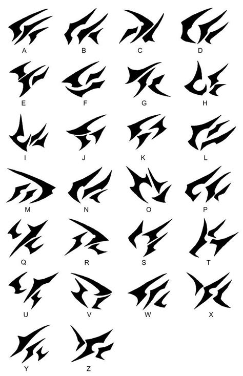 Dark Magic Codex By Projectwarsword Typography Alphabet Lettering