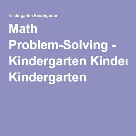 Math Problem Solving Math Problem Solving Math Problem Solving