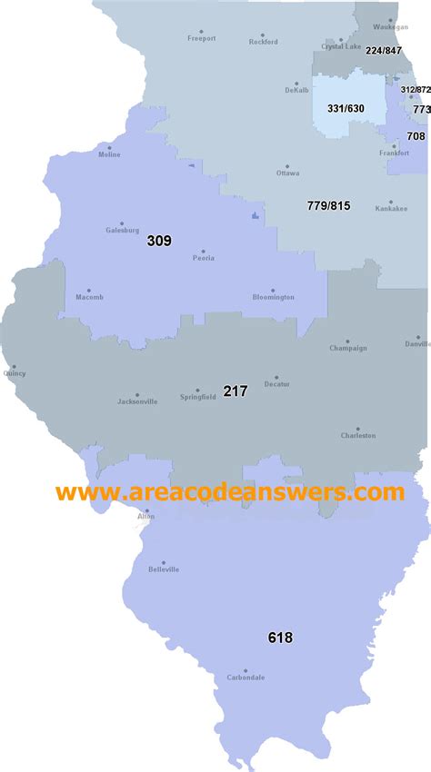Illinois Area Codes