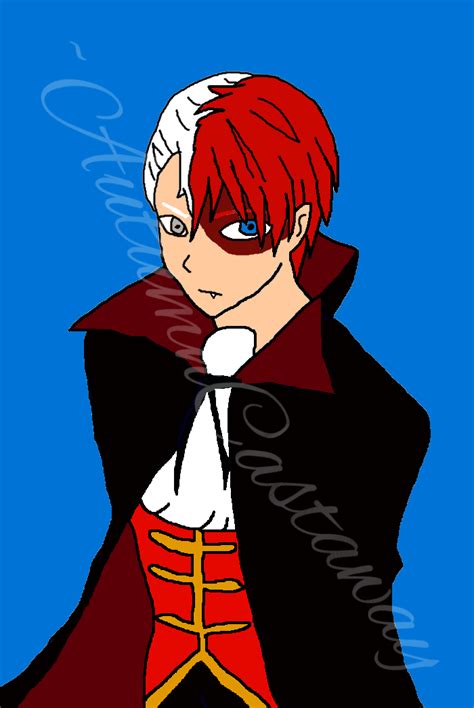 Vampire Todoroki By Autumncastaway On Deviantart