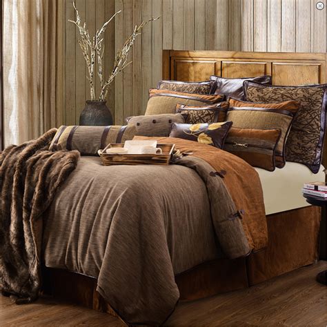 Highland Lodge 5 Piece Comforter Set Queen Rustic Bedding Sets