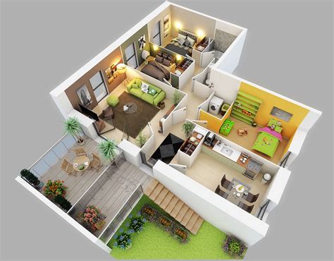 Download Three Bedroom Free House Floor Plans Pics House Plans And