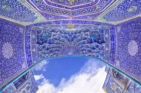 Striking Photographs Capture Ornate Patterns Of Historic Iranian Mosques And Palaces