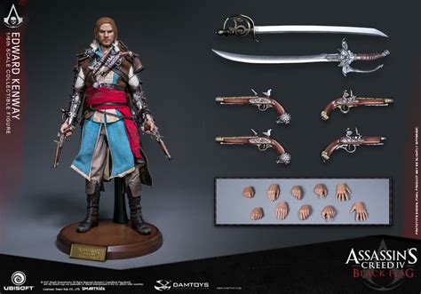 Toyhaven Dam Toys Assassins Creed Ivblack Flag 16th Scale Edward