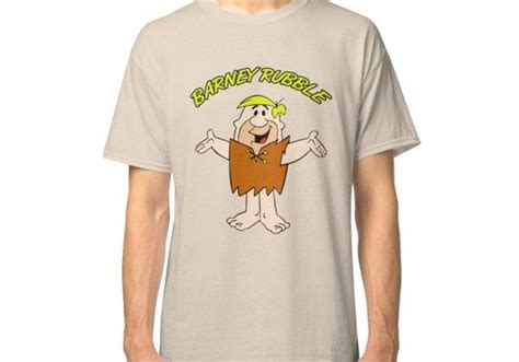 Barney Rubble Funny The Flintstones Cartoon Classic T Shirt Teevimy