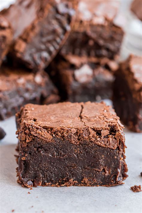 Homemade Bakery Style Brownies Recipe Shugary Sweets In 2021 Sugar