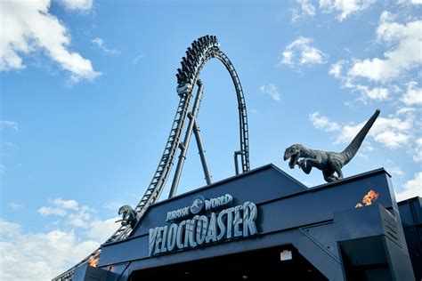 Photos New Jurassic World Velocicoaster Promotional Images Released First Look Inside The