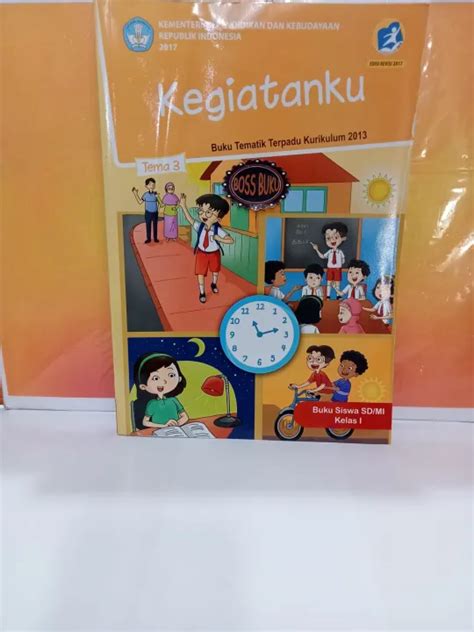 Buku Tematik Sd Kelas 1 Tema 3 Kegiatanku K13 Revisi Lazada Indonesia