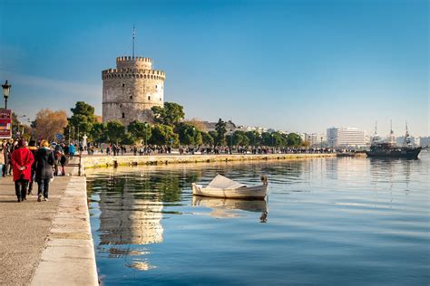 Thessaloniki Greece Is A Popular Tourist Destination