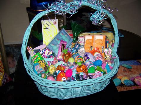 Easter Basket And Goodies Easter Baskets Goodies Basket