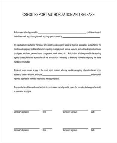 sample authorization release forms   ms word