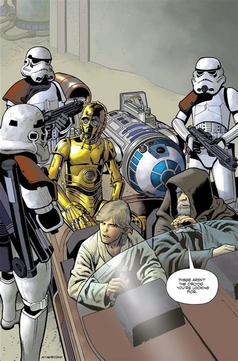 Star Wars A New Hope 40th Anniversary Luke Skywalker Obi Wan Kenobi R2d2 C3p0 And Storm