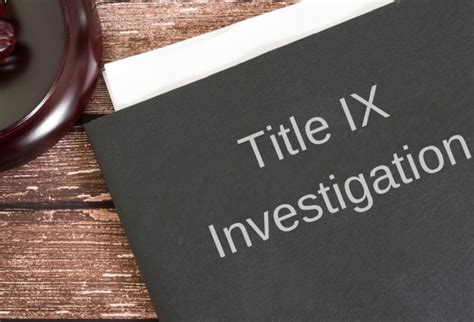 Defending Yourself During A Title Ix Investigation With The Advice Of