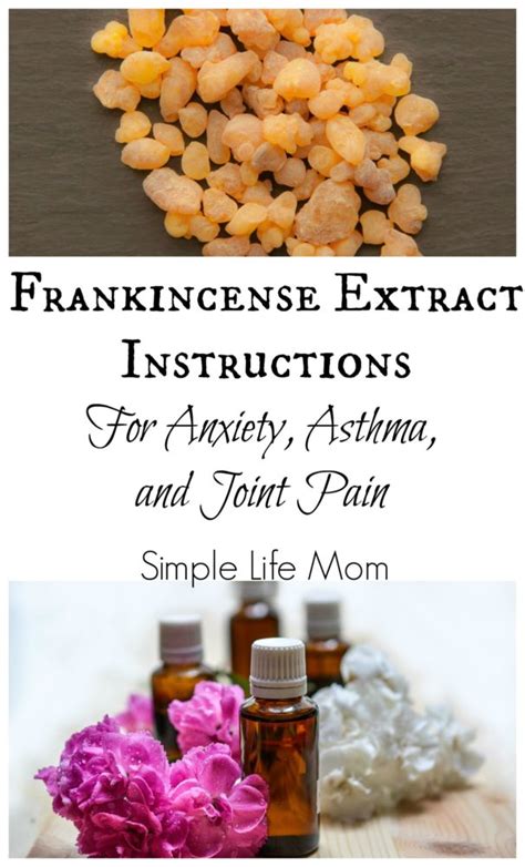 Frankincense Extract Oil For Pain And Anxiety Simple Life Mom