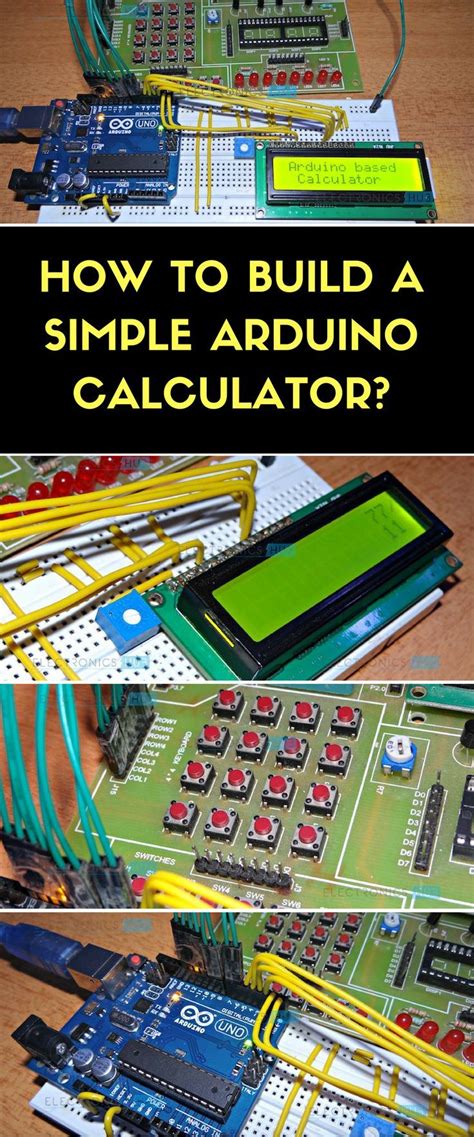 Calculator Arduino Projects Electronics Projects Teaching Coding