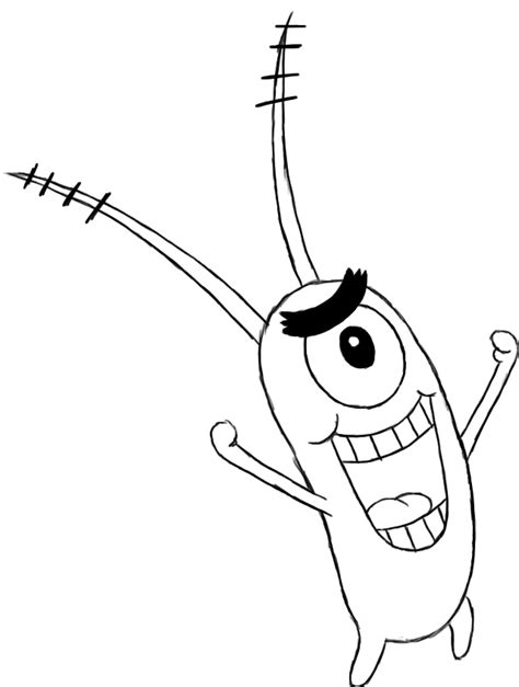 Plankton Drawing At Getdrawings Free Download