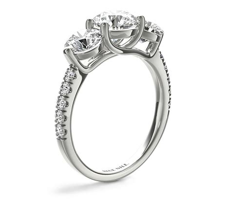 Design your own engagement ring. Build Your Own Three-Stone Ring - Setting Details | Blue Nile