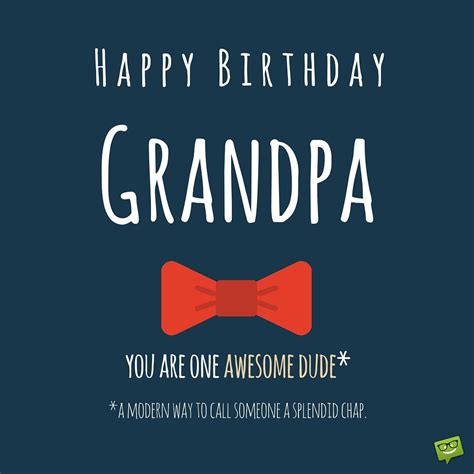 Happy Birthday From Grandpa