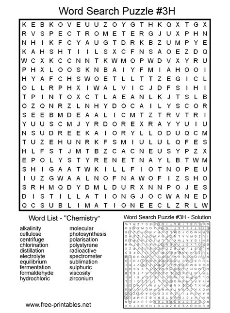 These special needs word searches have been simplified to allow those with learning disabilities or other this level of difficulty may prove too challenging, even overwhelming, for a person with cognitive special needs. Hard Word Searches - Printable Word Searches