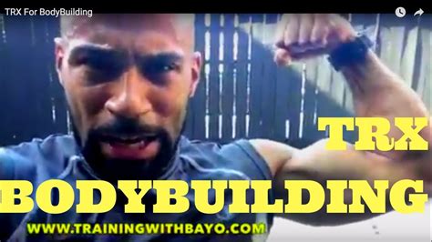 Trx For Bodybuilding How To Use The Trx To Build Muscle Youtube