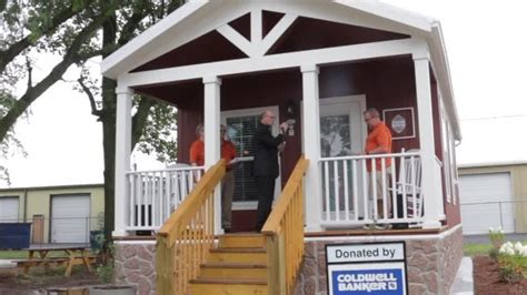 First Tiny Home Dedicated In Eden Village