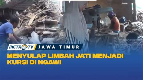 Cantiknya Kursi Anak Anak Dari Limbah Jati Di Ngawi Tembus Pasar Luar