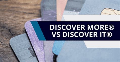 2024 Discover More® Card Vs Discover It® Cash Back