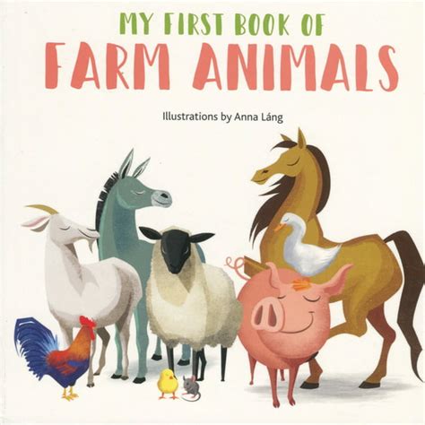 My First Book Of Animals Farm Animals Board Book