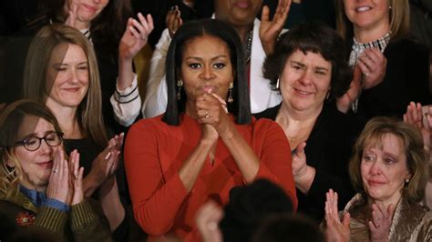 First Lady Michelle Obama Gives Farewell Speech A Princeton University