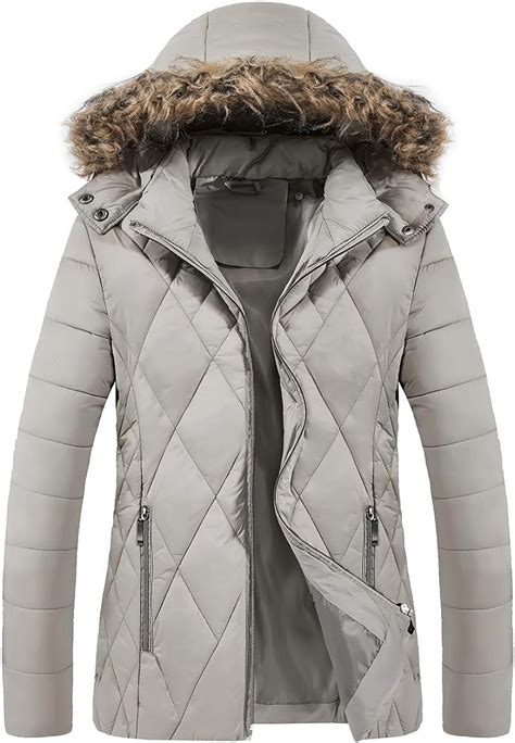 women womens lightweight packable down coat puffer jacket hooded winter jacket with removable