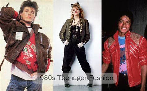Teenager 80s Fashion Glamour Daze