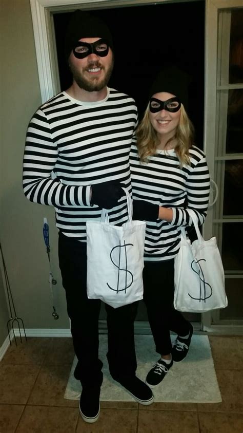 Partners In Crime 2015 Halloween Couples Robber Costume Cute Robber