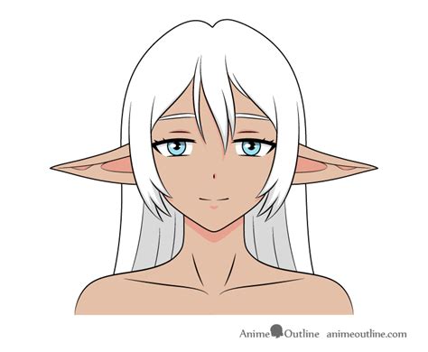How To Draw Anime Elf Ears