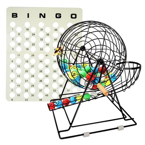 Gse Games And Sports Expert Deluxe Bingo Game Set With Jumbo Black Bingo
